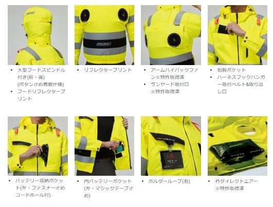 バートル AC2114 ベスト ネイビー ユニセックス