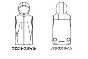 バートル AC2124 ACベスト ブラック ユニセックス