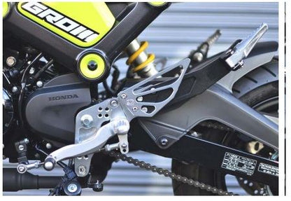 H/B(SV) Hyper Bank Fixed Type 21 GROM (Single Seat) Silver