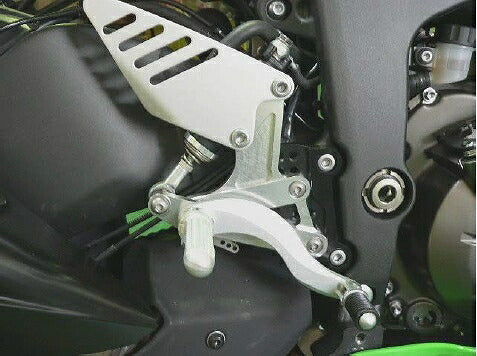 ハイパーバンク バックステップ シルバー 固定式 ZX-6R