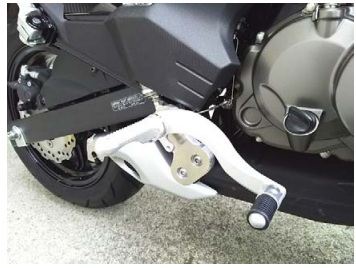 H/B(SV) ハイパーバンク 固定式 Z125PRO シルバー