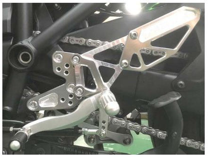 H/B(SV) HyperBank Fixed Type Ninja H2 SX/SE Silver