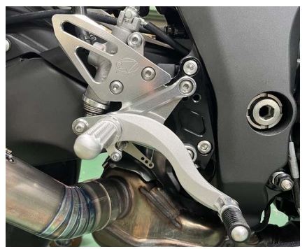Hyperbank (SV) Hyperbank Fixed Type Ninja 1100SX Silver