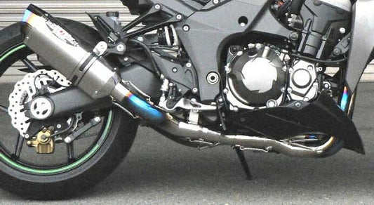 Z1000 マフラー NASSERT EVOLUTION TYPE2 T2 マフラー チタン/クリアチタン Z1000