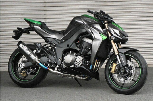 Z1000/Z1000 マフラー NASSERT EVOLUTION TYPE2 T2 マフラー チタン/クリアチタン Z1000/Z1000 ABS