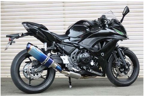 N-Evo2 Ti/BL 17ニンジャ/Z650 ブルーチタン 4.5kg
