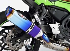 N-Evo2 Ti/BL 22ニンジャ650 ブルーチタン