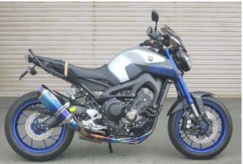 N-Evo2 Ti/BL 17MT-09/XSR9 Blue Titanium 5.2kg