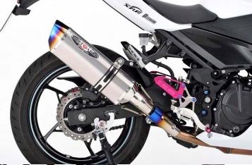 N-Evo2 SO Ti/BL Ninja400 Blue Titanium 2.5kg