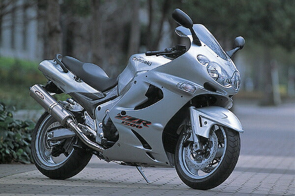 エアロシャークフェンダー シロ ZZ-R1200 フロントフェンダー