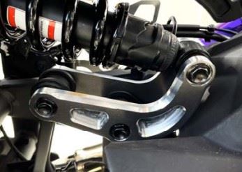 Lowdown Link Plate, Silver, Ninja ZX-4R/RR