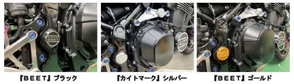 スイングアームピポットプラグ カイトマーク ゴールド Z900RS
