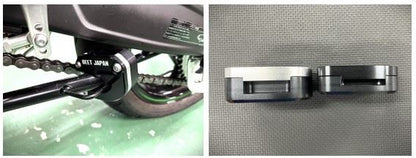 Side Stand Plate Kit Black ZX-4R/RR 20mm