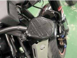 Radiator Cap Cover, Black, Kawasaki