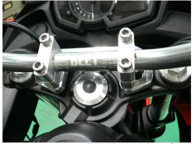 バーハンドルコンバージョンキット ブレース無し ニンジャ650