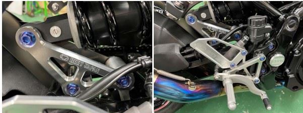 Sports Link Plate Kit Gold Z900RS