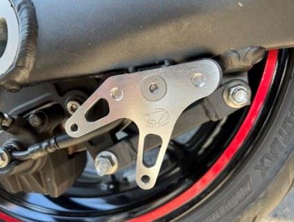 V字レーシングスタンドフックセット シルバー ニンジャ1000/SX