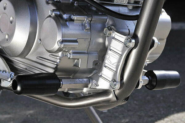 Engine Hanger Plate Silver D-TRACKER125
