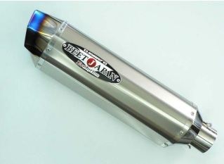 R-Evo T2汎用TIサイレンサー 350R クリアチタン 350mm