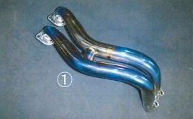 エキゾーストパイプ･チタン 1-2 YZF-R25