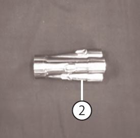 Exhaust pipe - titanium, manifold, MT09