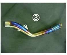 Tailpipe Titanium (Catalyst) Nin400