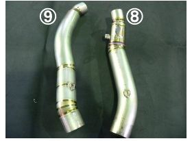 Tailpipe Titanium (T2)L Z1000