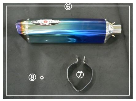 N-Evo2 BLサイレンサー CB1300SB ブルー