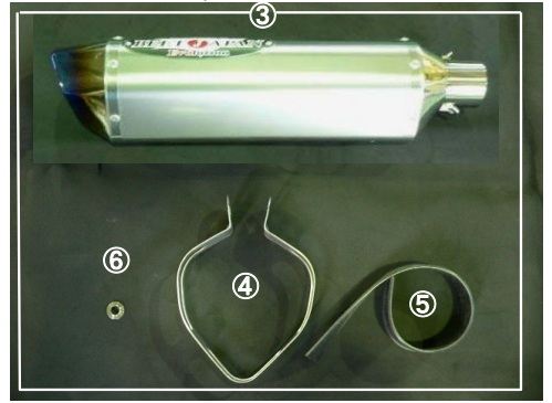 N-E2 Tiサイレンサー Nin250/Z250 チタン