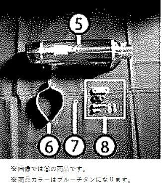 N-E2 BLサイレンサー 18ニンジャ250 ブルーチタン