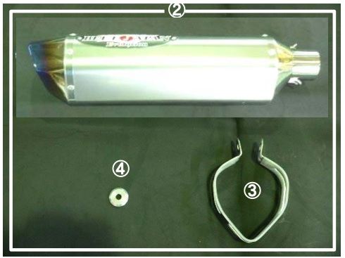 R-E2 Solo TIサイレンサー ZX-14R チタン
