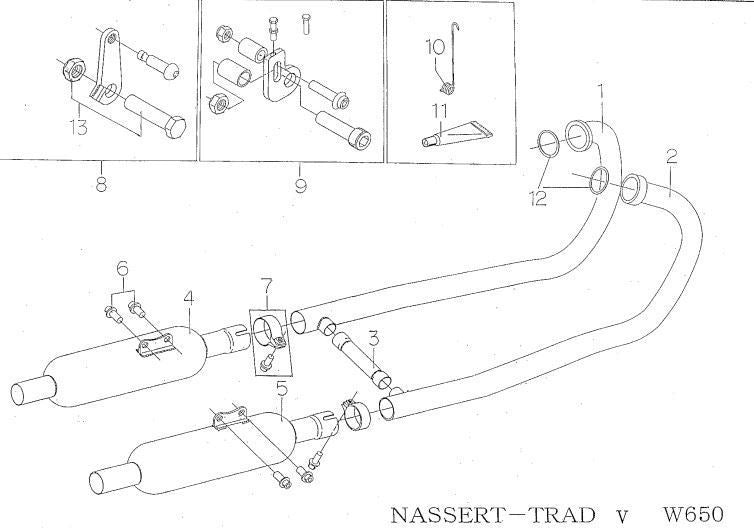 Clamp Band Set W650