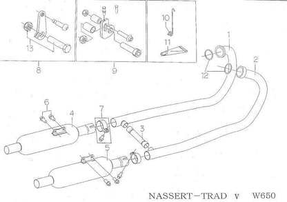Clamp Band Set W650