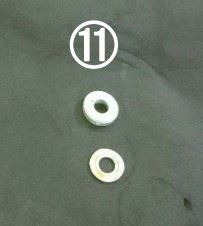 Tailpipe Stay Mounting Collar and Washer Set ZZR