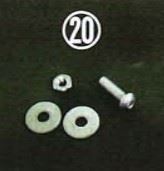 Tailpipe Stay Mounting Bolt Set