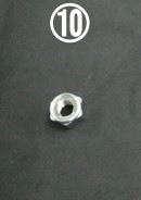 Tailpipe Stay Mounting Nut ZX-10R