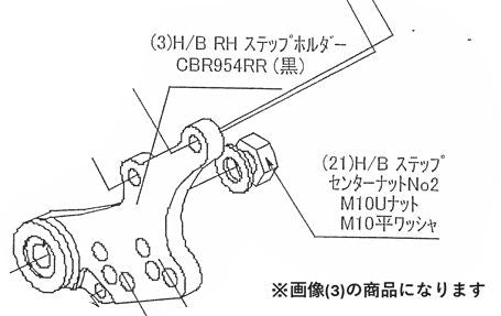 ハイパーバンク RH ステップホルダー CBR954
