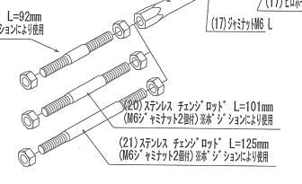 ステンレスロッド 101mm