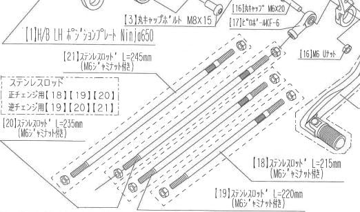 ステンレスロッド 235mm