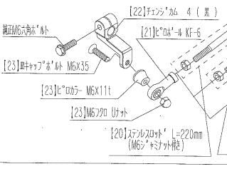 Change Cam Bolt Set YZF-R25/R3