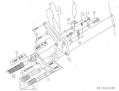 Pedal Return Bolt No. 1