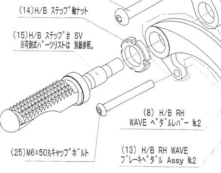 スイッチロッドステーセット YZF-R1