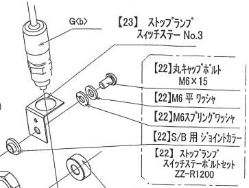 Stop Lamp Stay Bolt Set ZZ-R1200