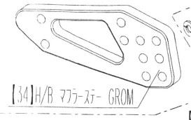 ハイパーバンク マフラーステー グロム