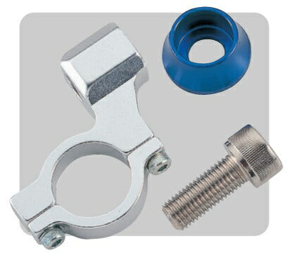 Handlebar Clamp Set for φ22.2, M6, Black