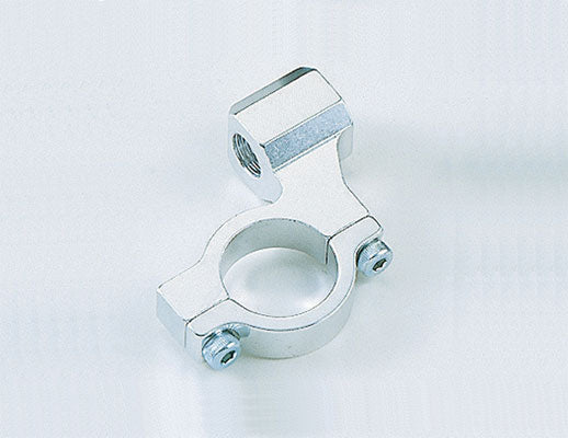 M8 Mirror Holder for 22.2mm Handlebars, Silver