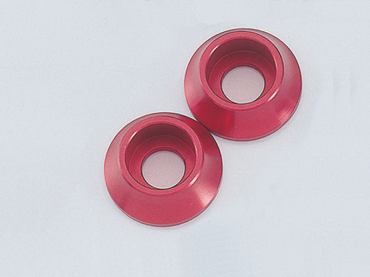 Cap Bolt Holder, Red, M6, 2pcs