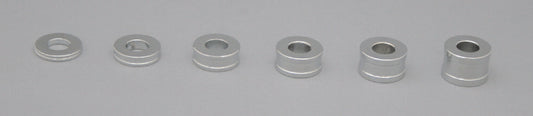 アルミスペーサー M6 メッキ 15mm 2pcs
