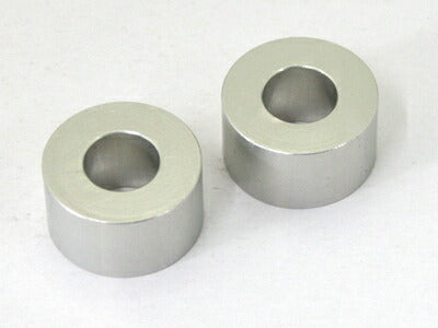 アルミスペーサ M10\U00263/8インチ シルバー 8mm 2PCS