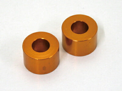 アルミスペーサ M8\U00265/16インチ ゴールド 20mm 1PC